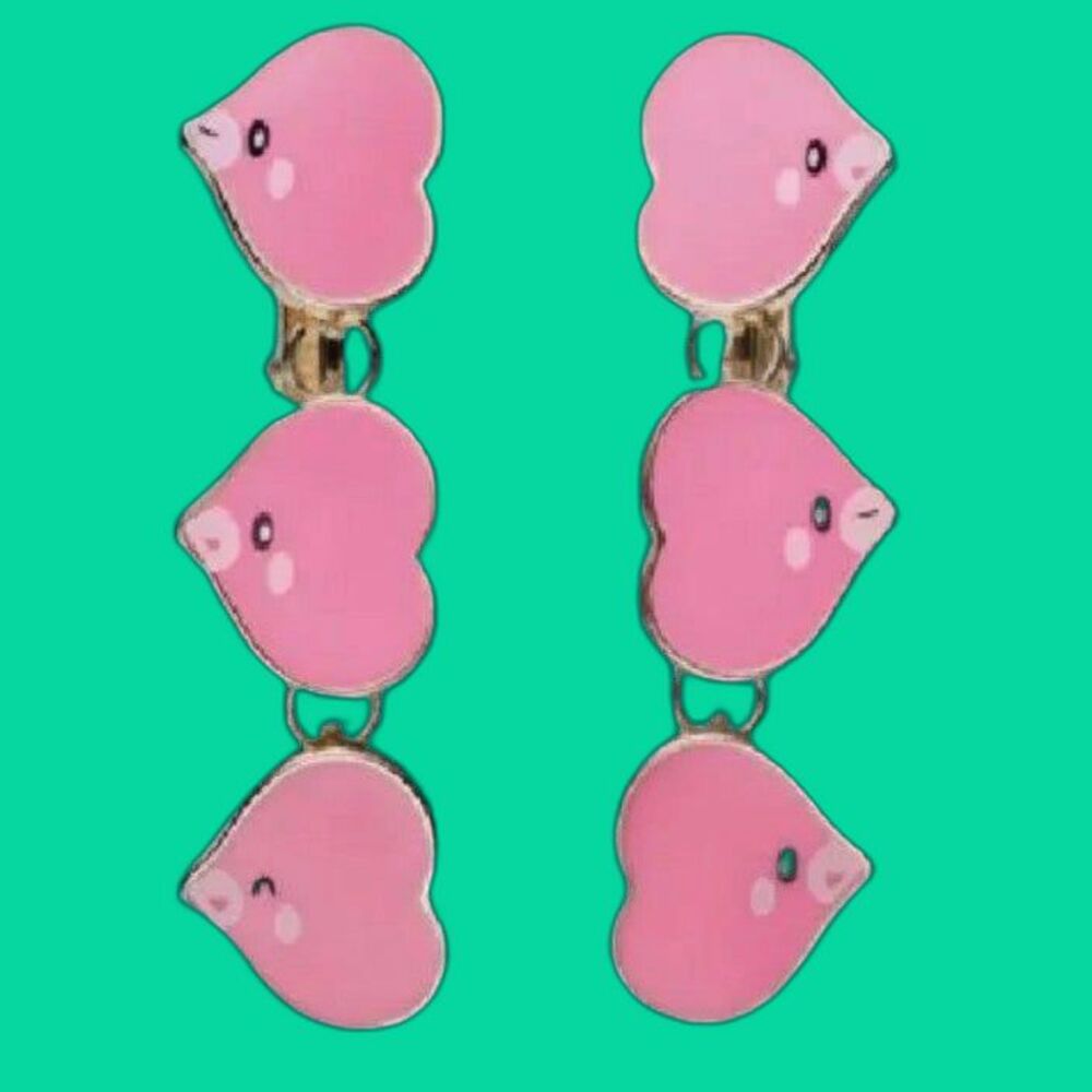 Pokemon center luvdisc Earrings clip on